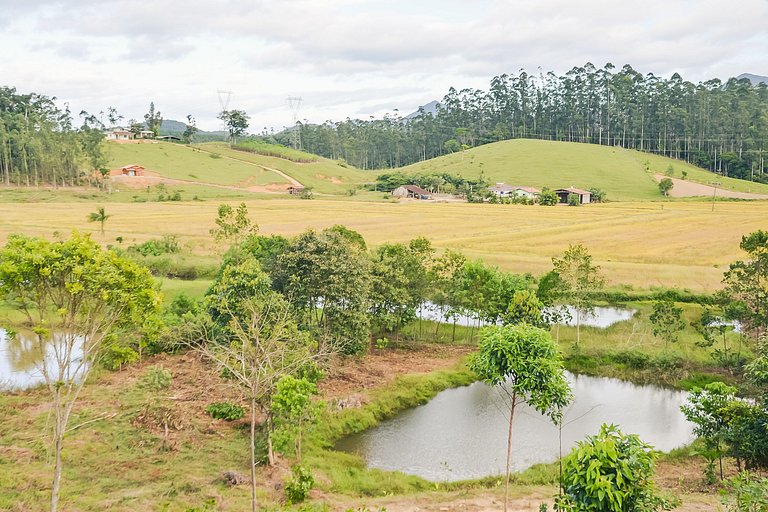 Sitio localizado na região de Guaramirim