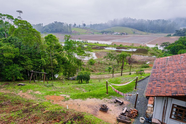 Sitio localizado na região de Guaramirim