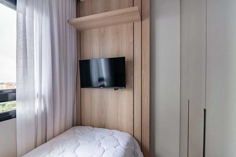 Apartamento 2 quartos | Vibe Batel | Perto de tudo