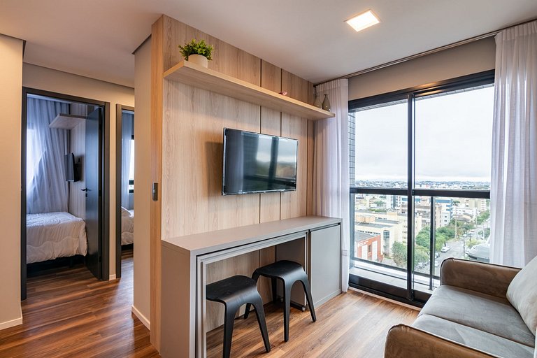 Vibe Batel | Apartamento 2 quartos | Perto de tudo