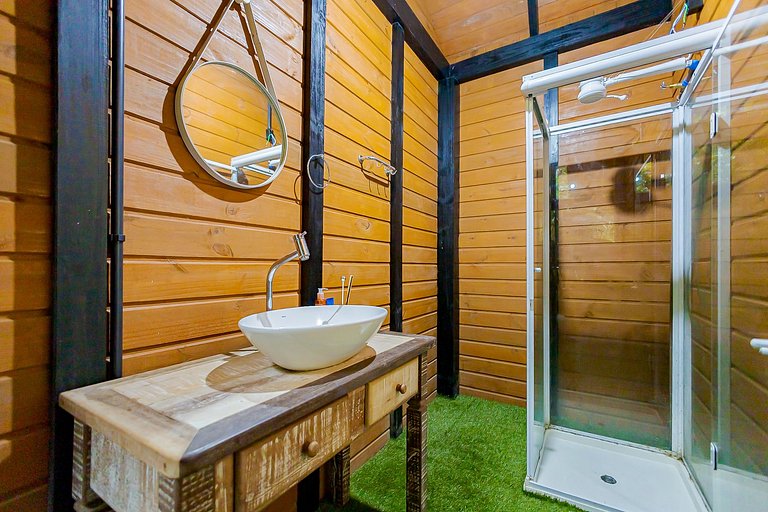 Incrível experiência em meio à Natureza - Cabana