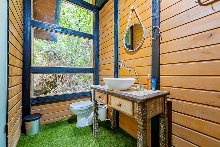 Incrível experiência em meio à Natureza - Cabana | Gonzaga S