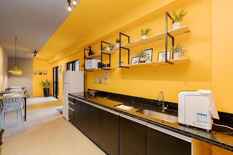 Estúdio One Ecovile: Coworking, Cozinha Compartilhada e Vist