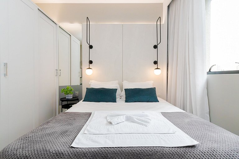 Helbor Stay | Quarto moderno e sofisticado | C161