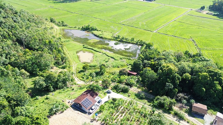 Sitio localizado na região de Guaramirim