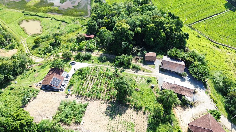 Sitio localizado na região de Guaramirim