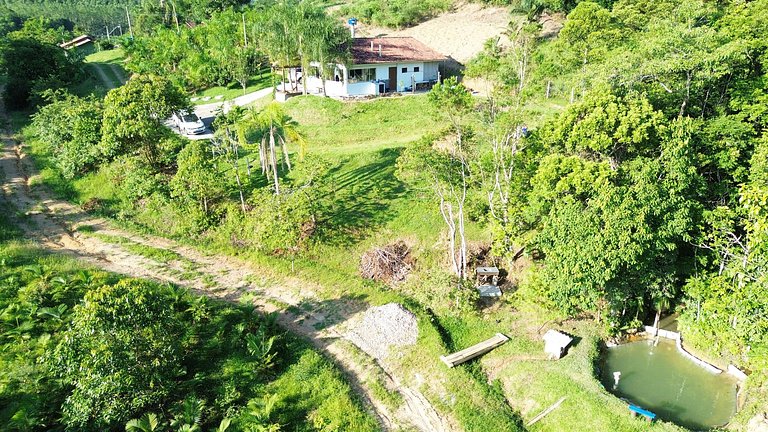 Sitio localizado na região de Guaramirim