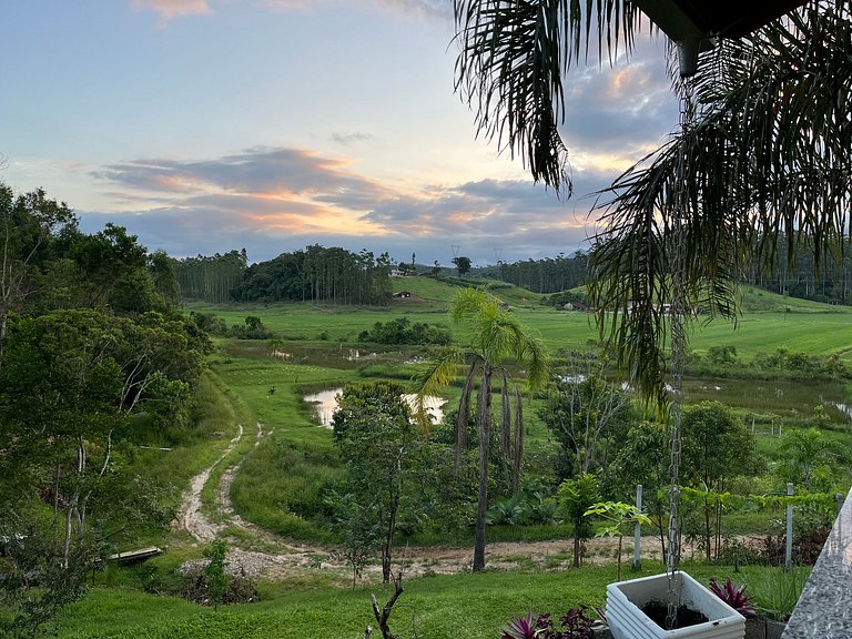 Sitio localizado na região de Guaramirim