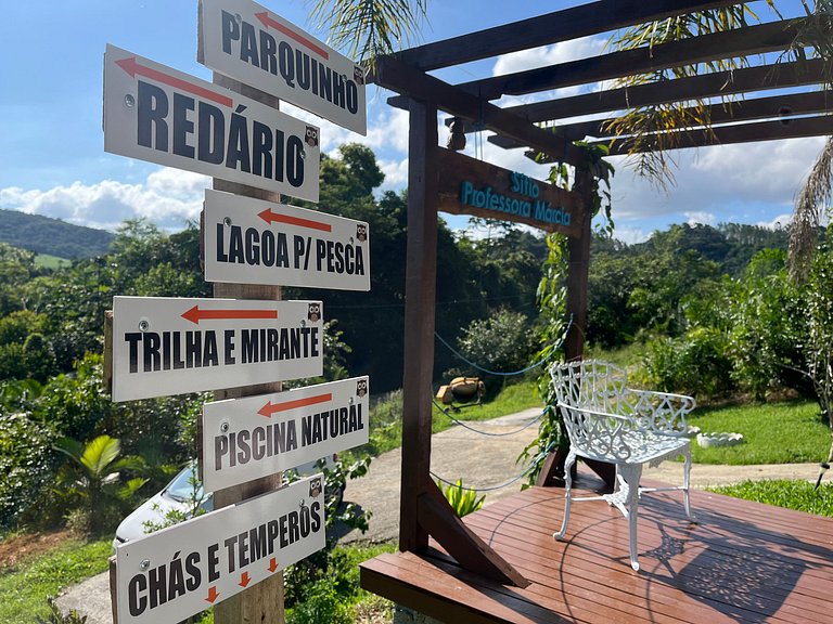 Sitio localizado na região de Guaramirim