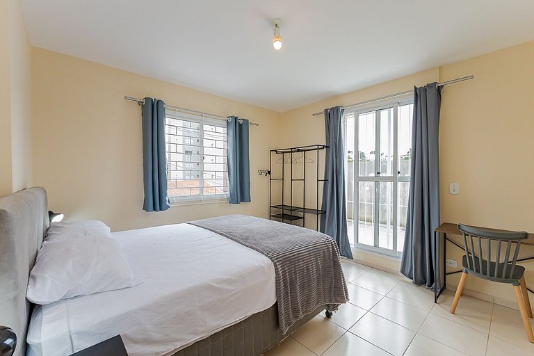 2 quartos | Terraço | Para 5 pessoas | C220