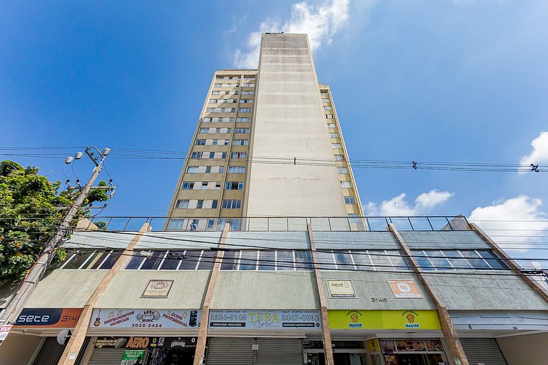 UTFPR | Para 3 hóspedes | Shopping Estação | C218