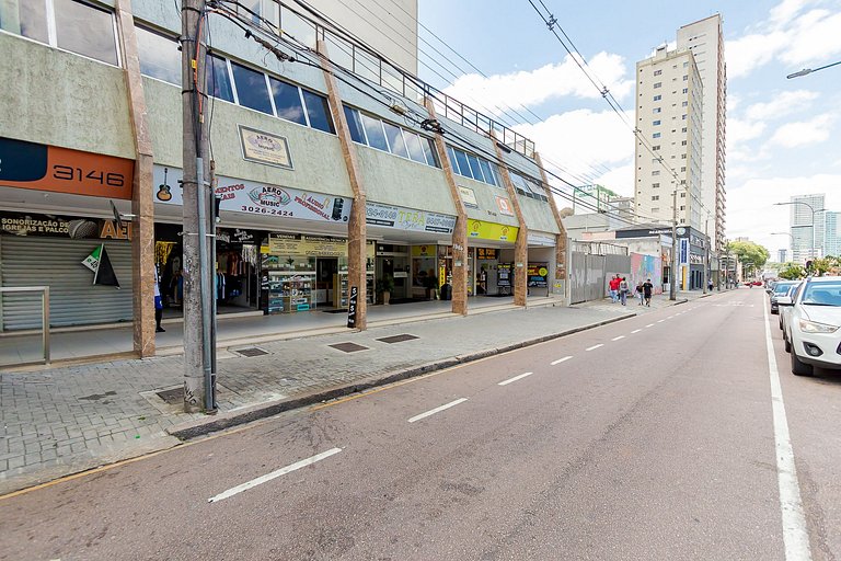 UTFPR | Para 3 hóspedes | Shopping Estação | C218
