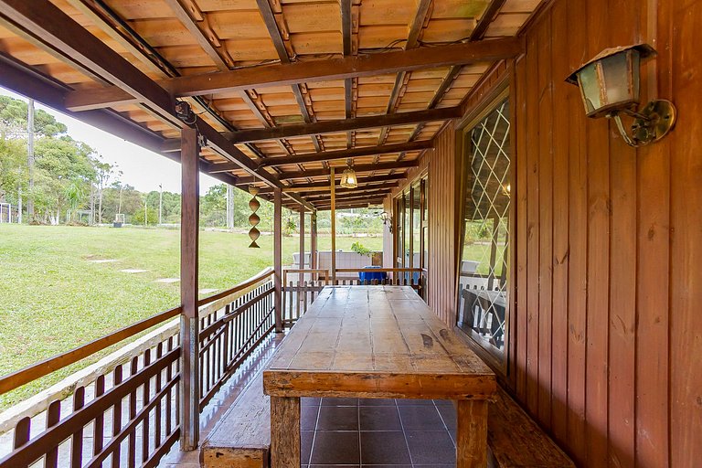 Cabana do Pomar | Campo Magro | 20min de Curitiba | C228