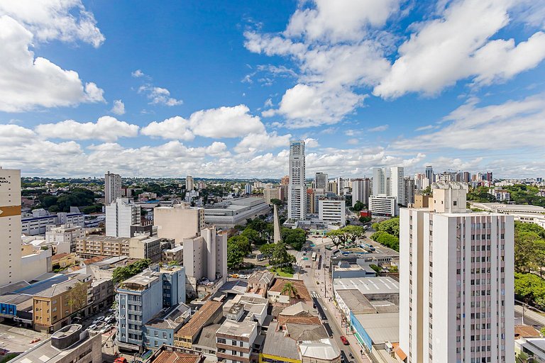 Centro | Estúdio com Piscina e Garagem | C229