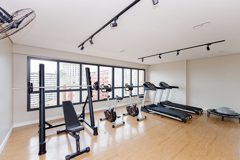 Centro | Estúdio com Piscina e Academia | C296