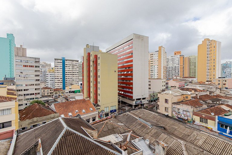 Centro | Estúdio com Piscina e Garagem | C229