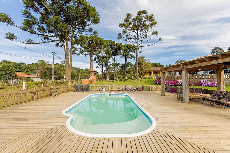 Natureza | Piscina | Chalé Gralha Azul | C237