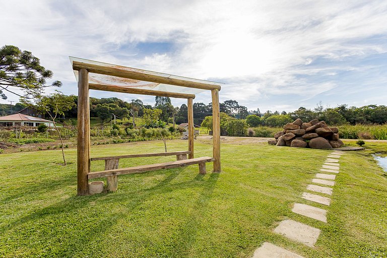 Natureza | Piscina | Chalé Gralha Azul | C237