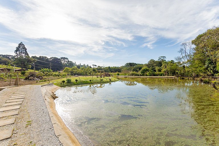 Chácara Santa Rita | Chalé Bem-te-vi | Campo Magro