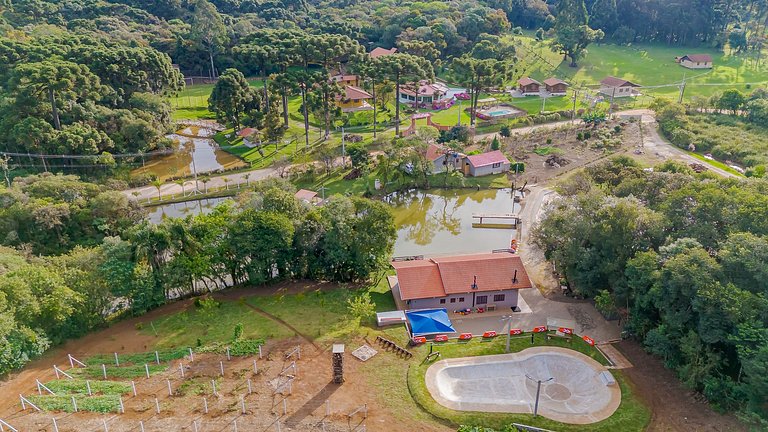 Chácara Santa Rita | Chalé Bem-te-vi | Campo Magro