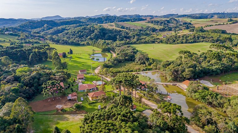 Chácara Santa Rita | Chalé Bem-te-vi | Campo Magro