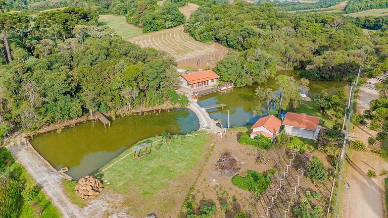 Chácara Santa Rita | Chalé Bem-te-vi | Campo Magro