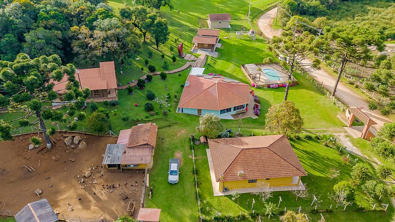 Natureza | Piscina | Chalé Gralha Azul | C237