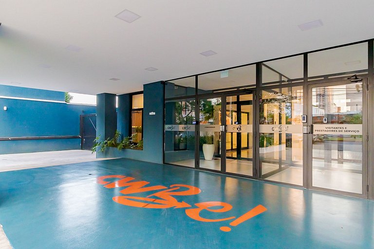 CWBe Residence | Próximo à UFPR | Shopping Estação