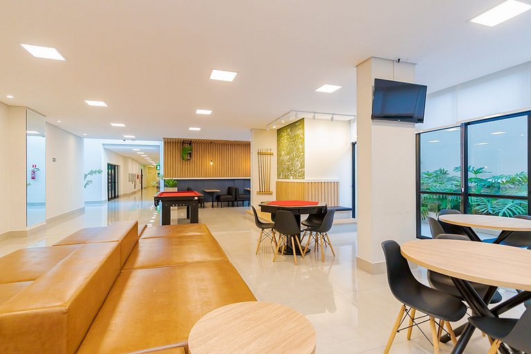 CWBe Residence | Próximo à UFPR | Shopping Estação