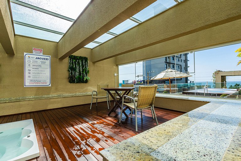 Venice Home Club | Beira-Mar com Varanda Gourmet