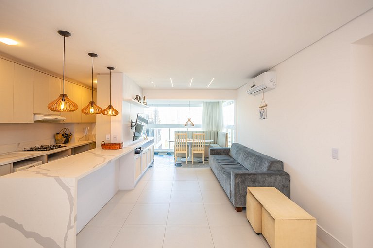 Venice Home Clube | Beira-Mar com Varanda Gourmet