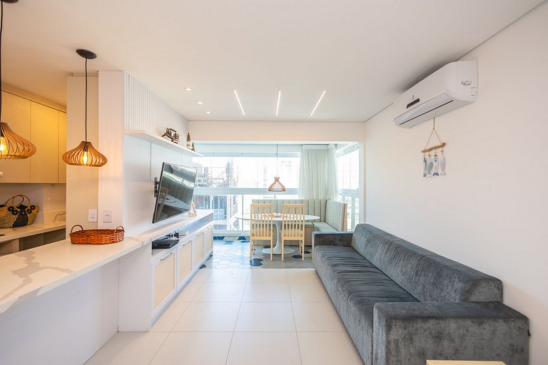 Venice Home Club | Beira-Mar com Varanda Gourmet