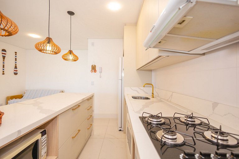 Venice Home Clube | Beira-Mar com Varanda Gourmet