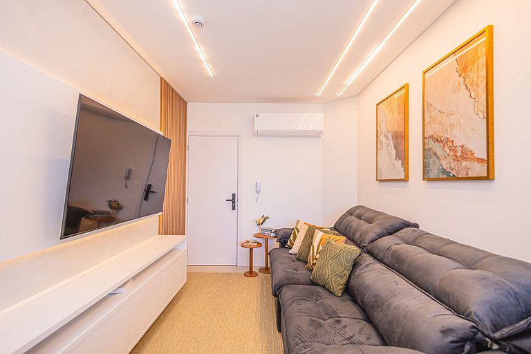 Latitude 26° | 50m da Praia | Vista pro Mar | P258