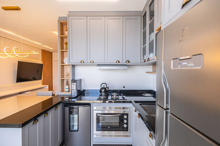 Latitude 26° | 50m da Praia | Vista pro Mar | P258