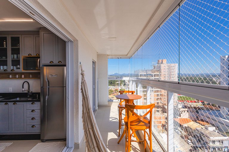 Latitude 26° | 50m da Praia | Vista pro Mar | P258