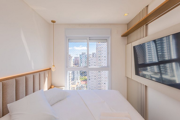 Latitude 26° | 50m da Praia | Vista pro Mar | P258