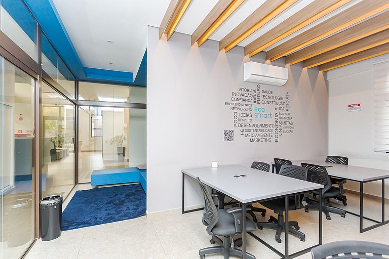 Eco Smart | Estúdio com Varanda | Ecoville | C302