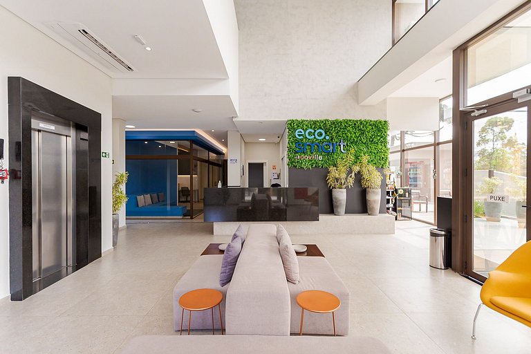 Eco Smart | Estúdio com Varanda | Ecoville | C302