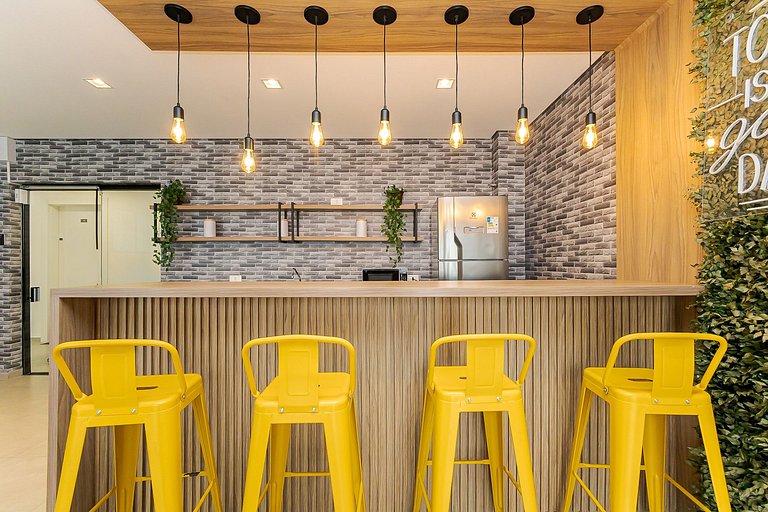 One House – Academia, Piscina e Coworking | Gonzaga Stays
