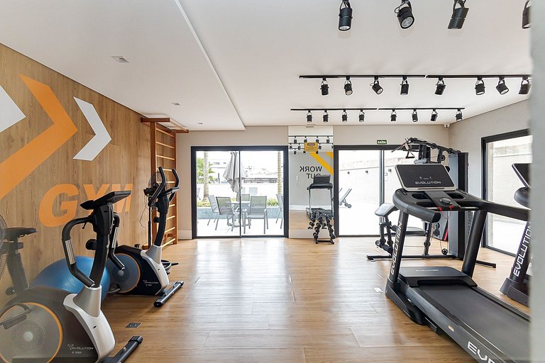 One House – Academia, Piscina e Coworking | Gonzaga Stays