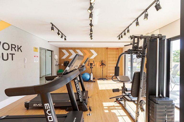 One House – Academia, Piscina e Coworking | Gonzaga Stays