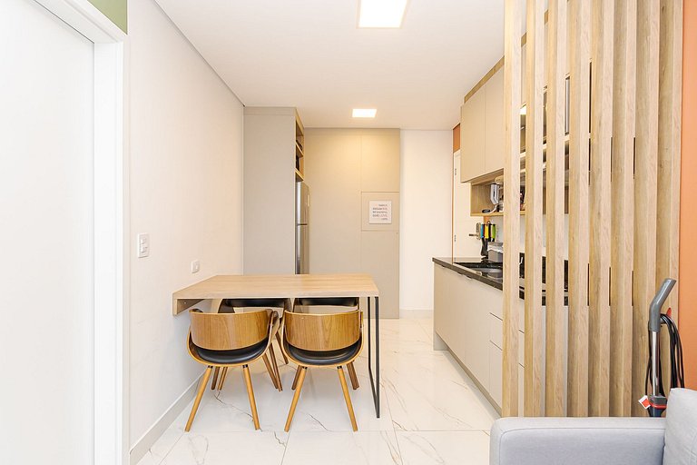 New Faivre | Studio Moderno com Garagem | C291