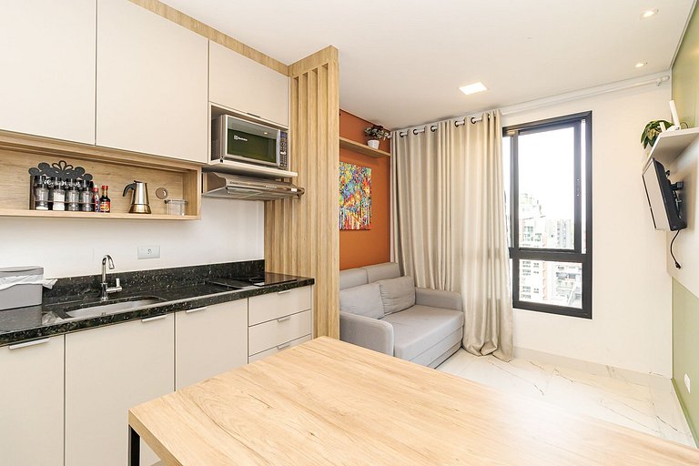 New Faivre | Studio Moderno com Garagem | C291