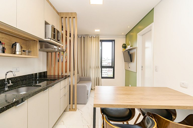 New Faivre | Studio Moderno com Garagem | C291