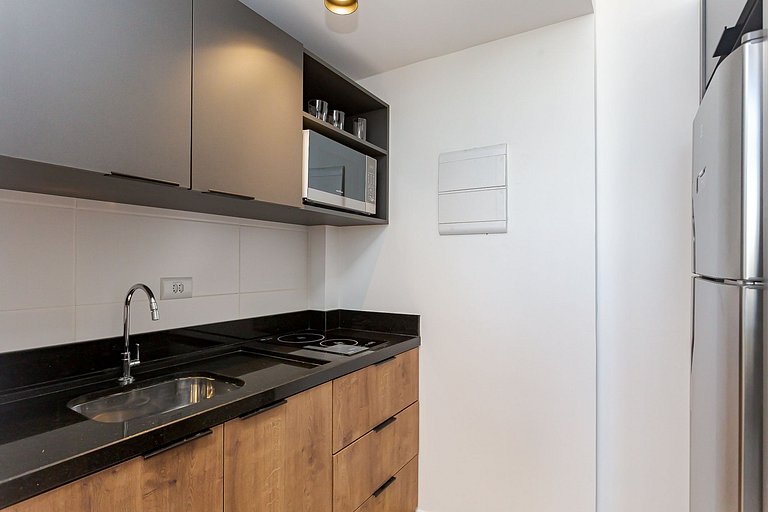 Eco Smart | Estúdio com Mezanino e Garagem | G014