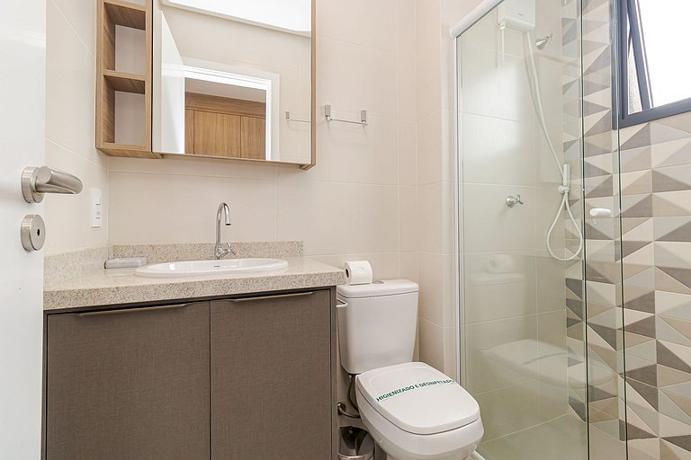 Centro | Estúdio com Piscina e Academia | C296