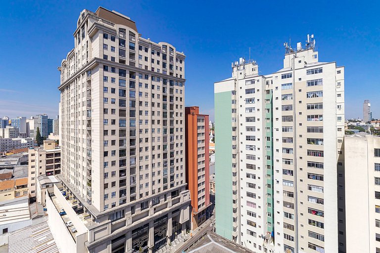 Centro | Estúdio com Piscina e Academia | C303