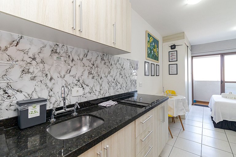 Studio no 17º andar - Shopping estação| UFPR| G018