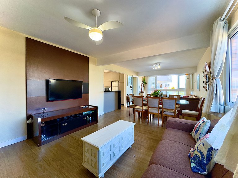 Beira-mar Piçarras | Vista Panorâmica | 3 Quartos